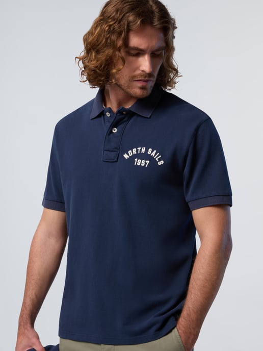 North Sails Polo overhemd Met vintage wassing - Image 4