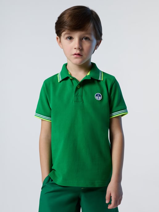 North Sails Polo shirt With striped trims - Image 4