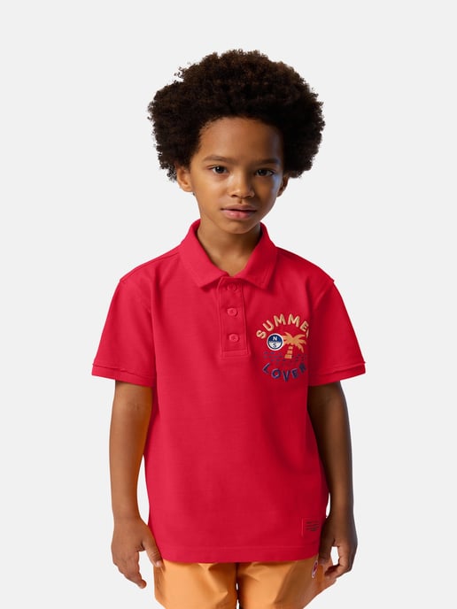 North Sails Polo shirt With palm tree print - Image 4