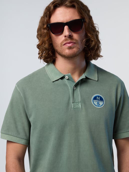 North Sails Polo shirt With pigment-dyed finish - Image 4