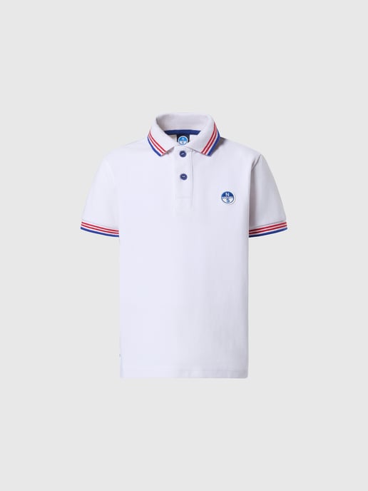 North Sails Polo shirt With striped trims - Image 3