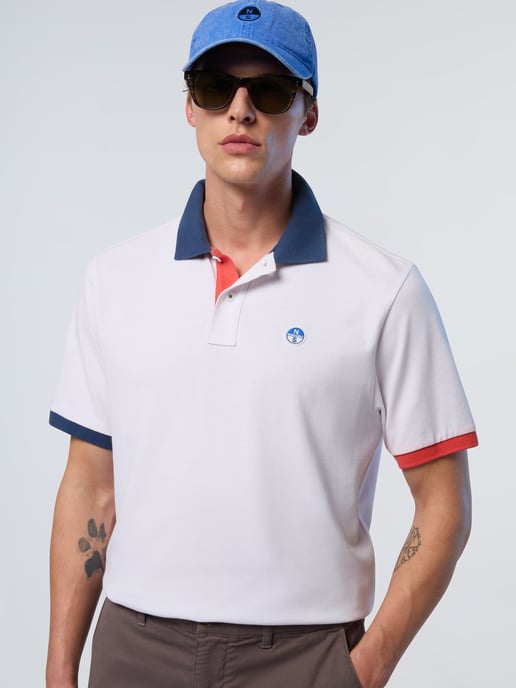 North Sails Polo shirt With contrast trims - Image 4