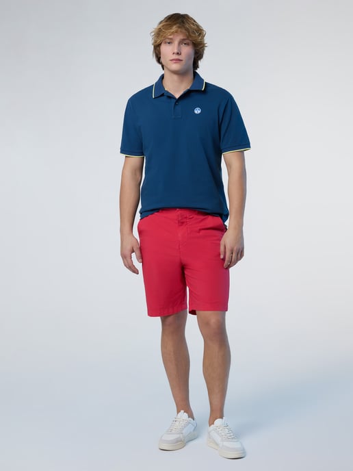 North Sails Polo shirt With contrast trims - Image 4