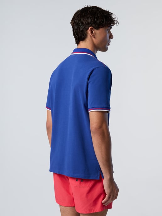 North Sails Polo shirt With striped trims - Image 4