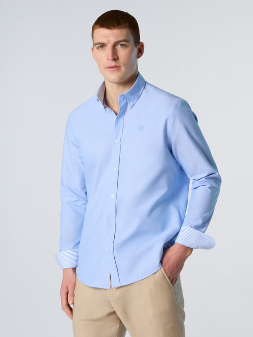 North Sails Shirt Oxford with embroidered logo - Image 4