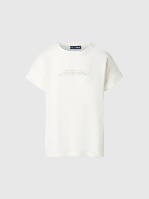 North Sails T-shirt med sloganskrift - Image 3
