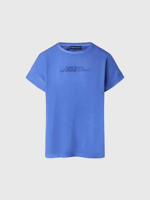 North Sails T-shirt med slogansprint - Image 3