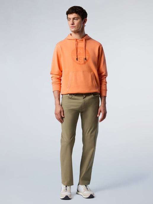 North Sails Hoodie Maxi logo print - Image 5