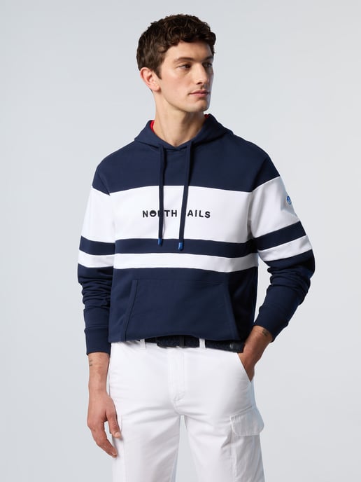 North Sails Hoodie Front stripes - Image 4
