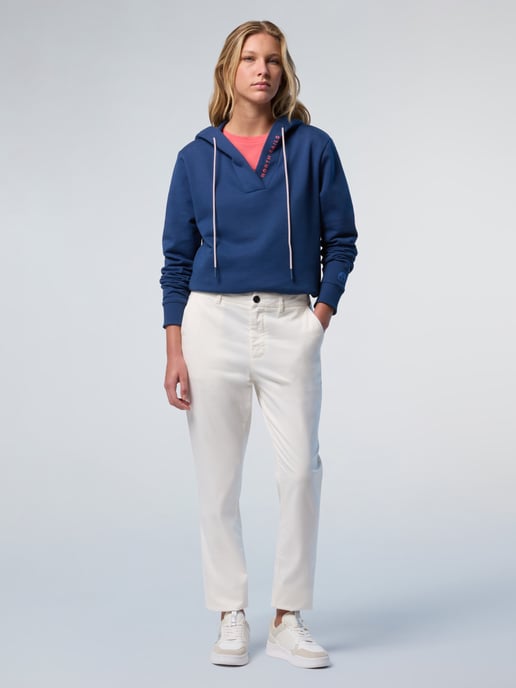 North Sails Hoodie V-hals met North Sails-print - Image 5