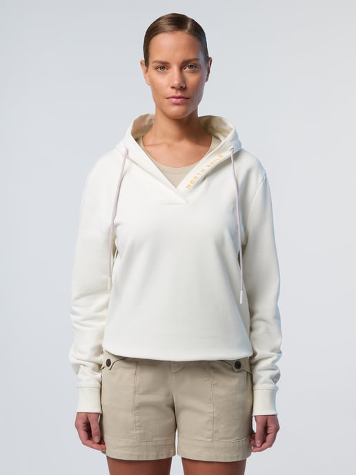 North Sails Hoodie V-hals met North Sails-print - Image 1