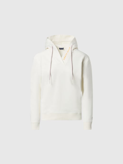 North Sails Hoodie V-hals met North Sails-print - Image 3