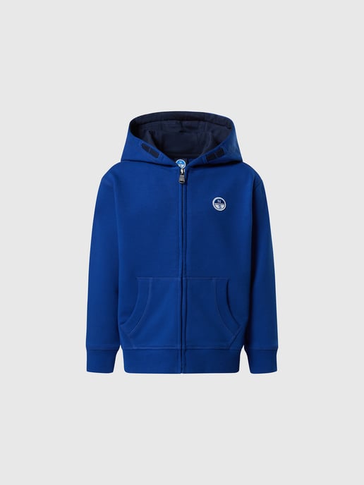North Sails Hoodie Zipper with logo patch - Image 3
