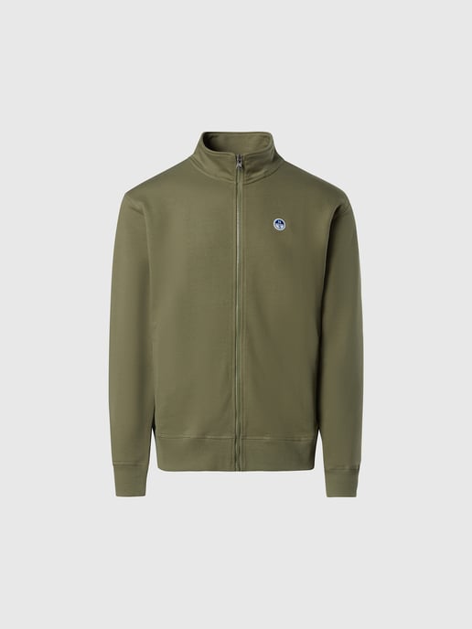 North Sails Sweatshirt Volledige ritssluiting met logopatch - Image 3