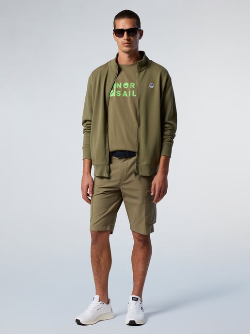 North Sails Sweatshirt Volledige ritssluiting met logopatch - Image 5
