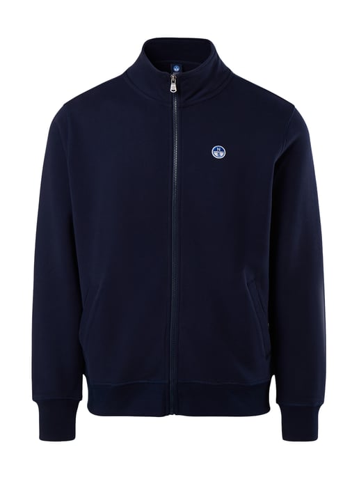 North Sails Sweatshirt Volledige ritssluiting met logopatch - Image 5