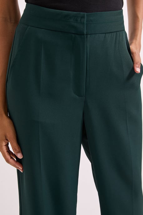 Stitch Waistband Straight Leg Trouser - Image 4
