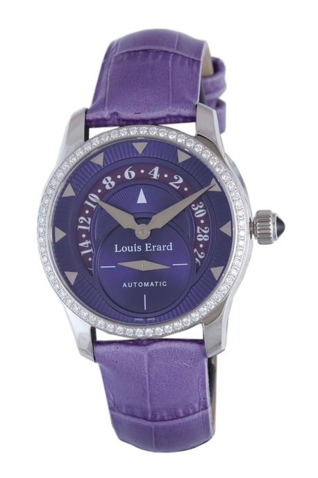 Louis Erard: Womens Emotion Purple Watch - Image 1