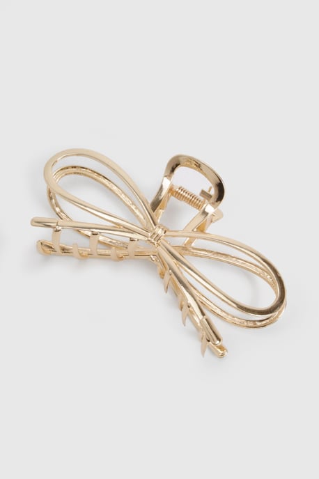 Large Bow Detail Claw Clip - Image 2