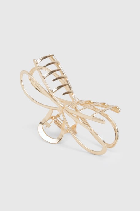 Large Bow Detail Claw Clip - Image 3