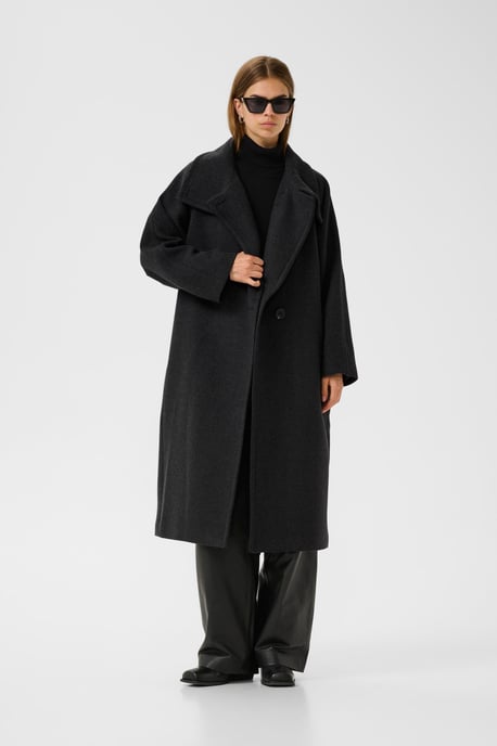 Jas ThoraIW Relaxed fit dark grey - Image 2