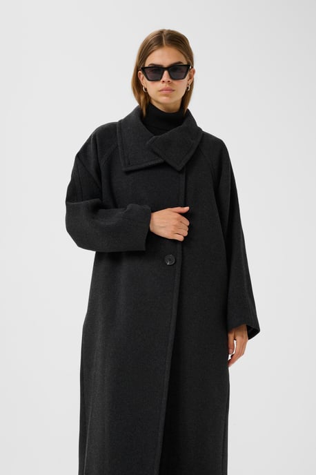 Jas ThoraIW Relaxed fit dark grey - Image 4