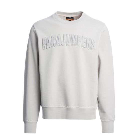Parajumpers Josiah Ghiaccio Off White Sweatshirt - Image 1
