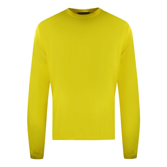 Dsquared2 Groot Logo Op De Achterkant Geel T-shirt Met Lange Mouwen - Image 1