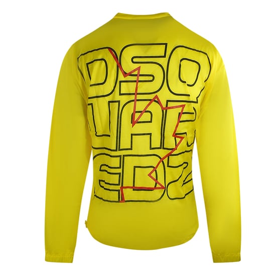 Dsquared2 Groot Logo Op De Achterkant Geel T-shirt Met Lange Mouwen - Image 2