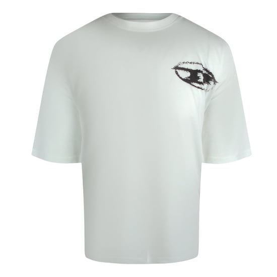 Diesel Box Fit Vit T-shirt - Image 1