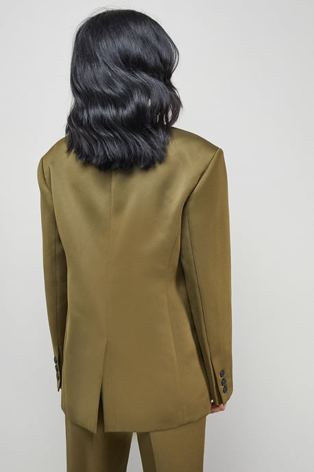 Premium Satin Oversized Blazer Co-ord - Image 3