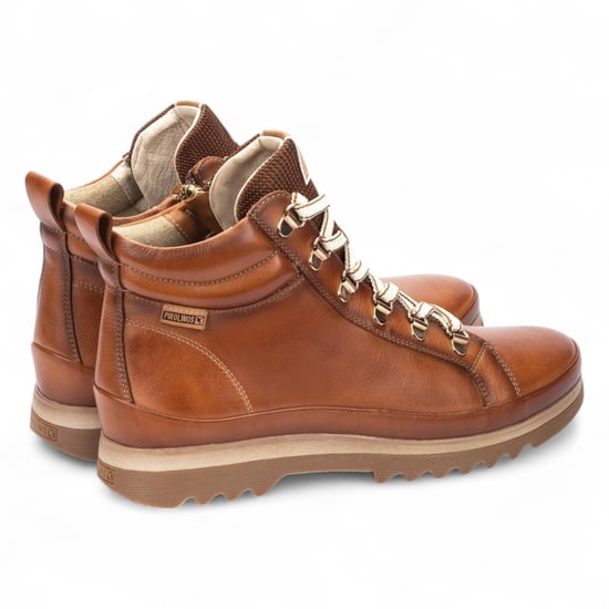 Pikolinos Women’s Brandy Brown Leather Ankle Trainers Boots - Vigo - Image 5