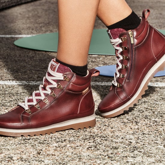 Pikolinos Women’s Arcilla Red Leather Ankle Trainers Boots - Vigo - Image 6