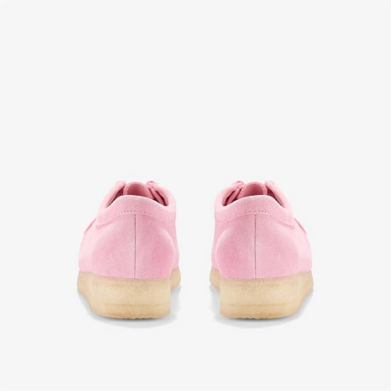 Clarks Originals Wallabee Suede Women's Pink Shoes - Image 4