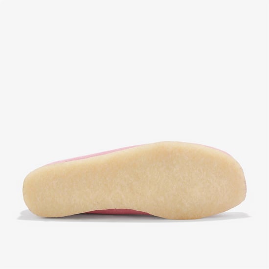 Clarks Originals Wallabee Suede Women's Pink Shoes - Image 6