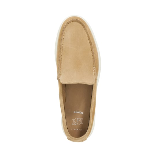 Dune Mens Wf Bufton - Wide Fit Suede Loafers - Image 4