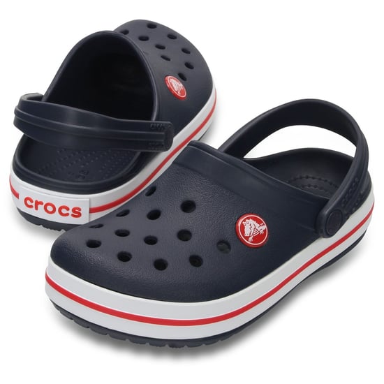 Crocs Crocband Thermoplastische Kinderen Navy / Rood Loafers - Image 3