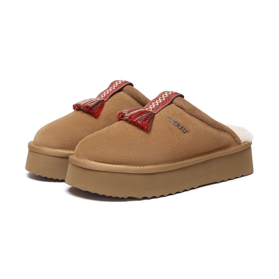 EVER AU Australien Kvinna Caspian Plattformsfårskinnslipper - Image 4