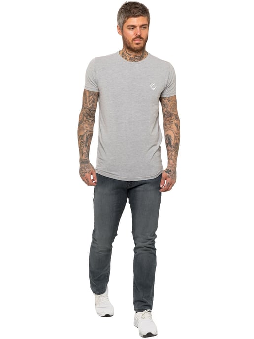 Kruze | Mens Straight Leg Stretch Jeans - Image 5