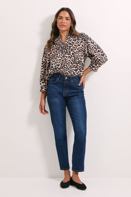Leopard Printed Overhead Shirt - Image 1