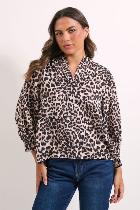 Leopard Printed Overhead Shirt - Image 2