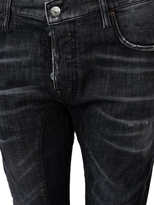 Dsquared2 Jeans Tidy Biker Jean Men's Black - Image 3