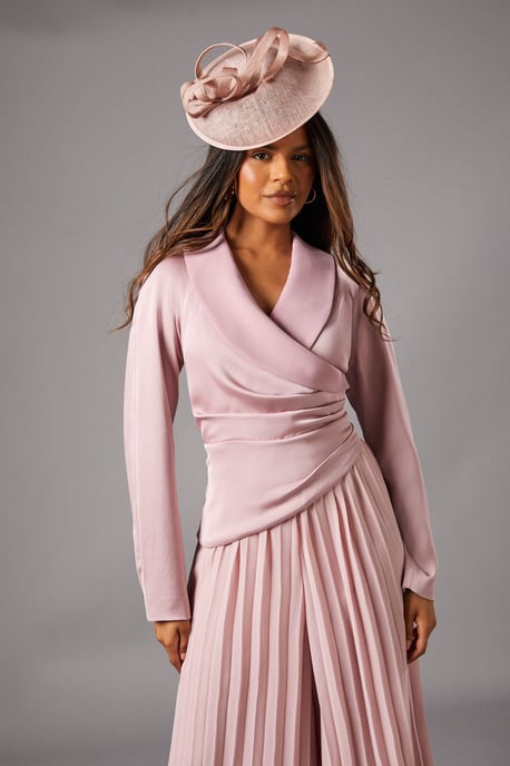 Petite Tailored Pleat Trouser Jumpsuit - Image 2