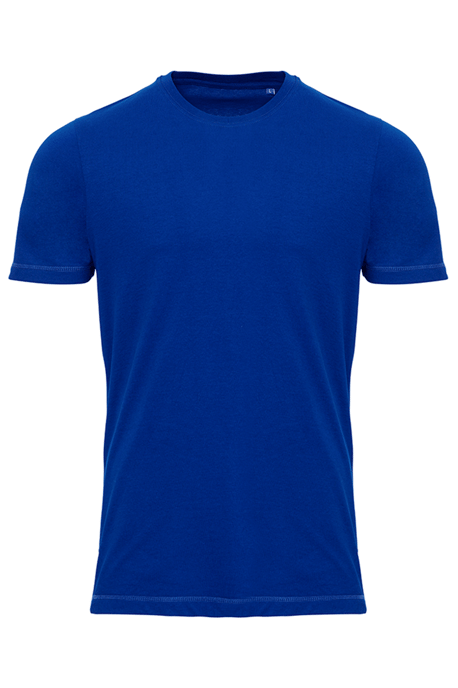 Biologisch basis-T-shirt - Blauw - Image 4