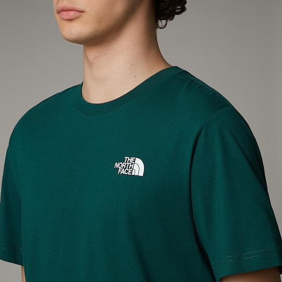 The North Face Men’s Short Sleeve Redbox Celebration T-Shirt in Deep Green - Image 5