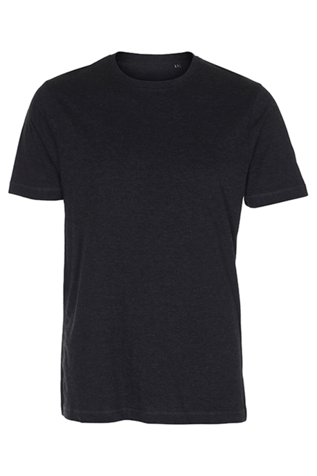Biologisch basis-T-shirt - Donker grijs - Image 5