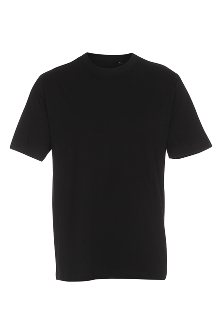 Biologisch basis-T-shirt - Zwart - Image 6