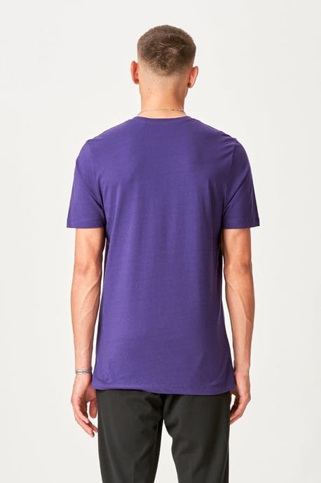 Biologisch basis-T-shirt - Paars - Image 2