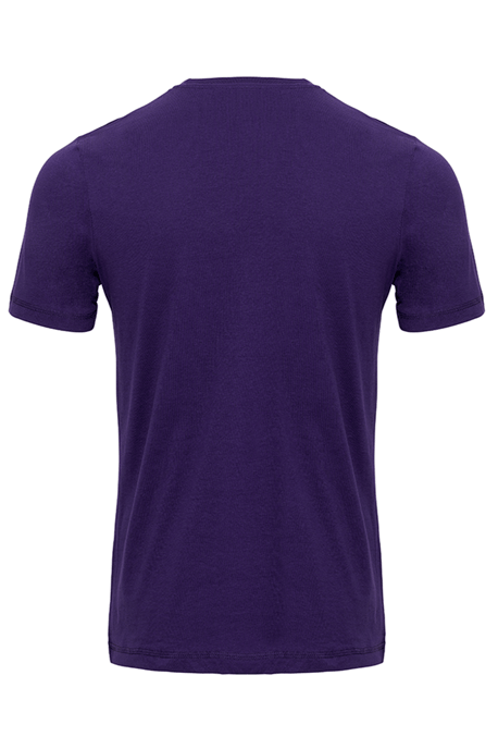 Biologisch basis-T-shirt - Paars - Image 4
