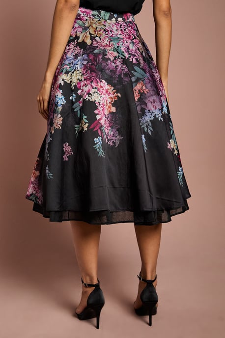 Printed Organza Midi Skirt - Image 3